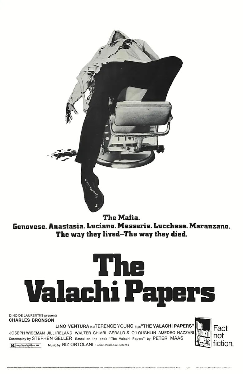 پوستر The Valachi Papers
اعلامیه والاچی