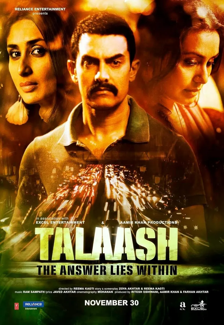 پوستر Talaash: The Answer Lies Within
تلاش: پاسخ دروغ پنهان