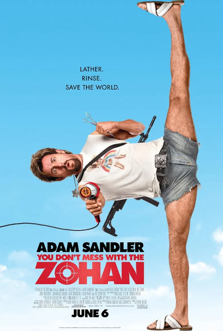 پوستر You Don't Mess with the Zohan
تو حریف زوهان نمیشی