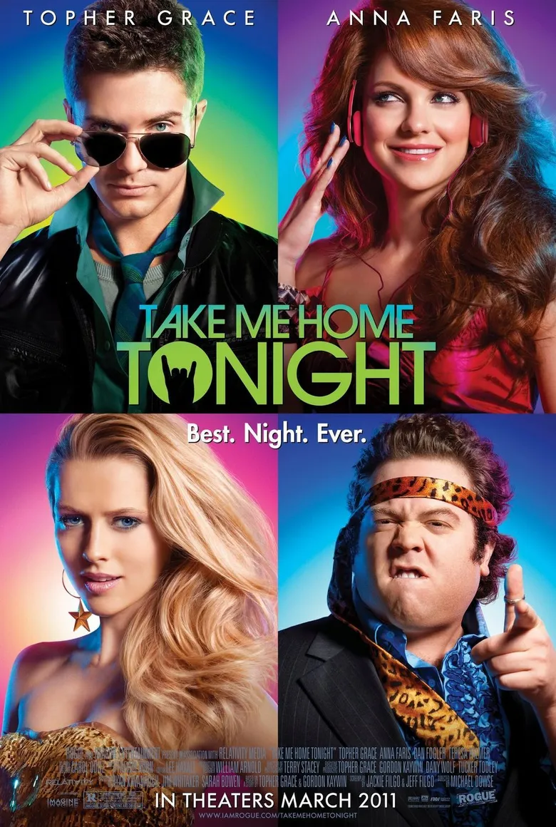 پوستر Take Me Home Tonight
امشب منو ببر خونه