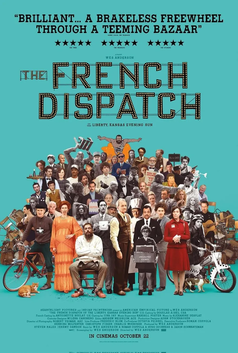 پوستر The French Dispatch
گزارش فرانسوی