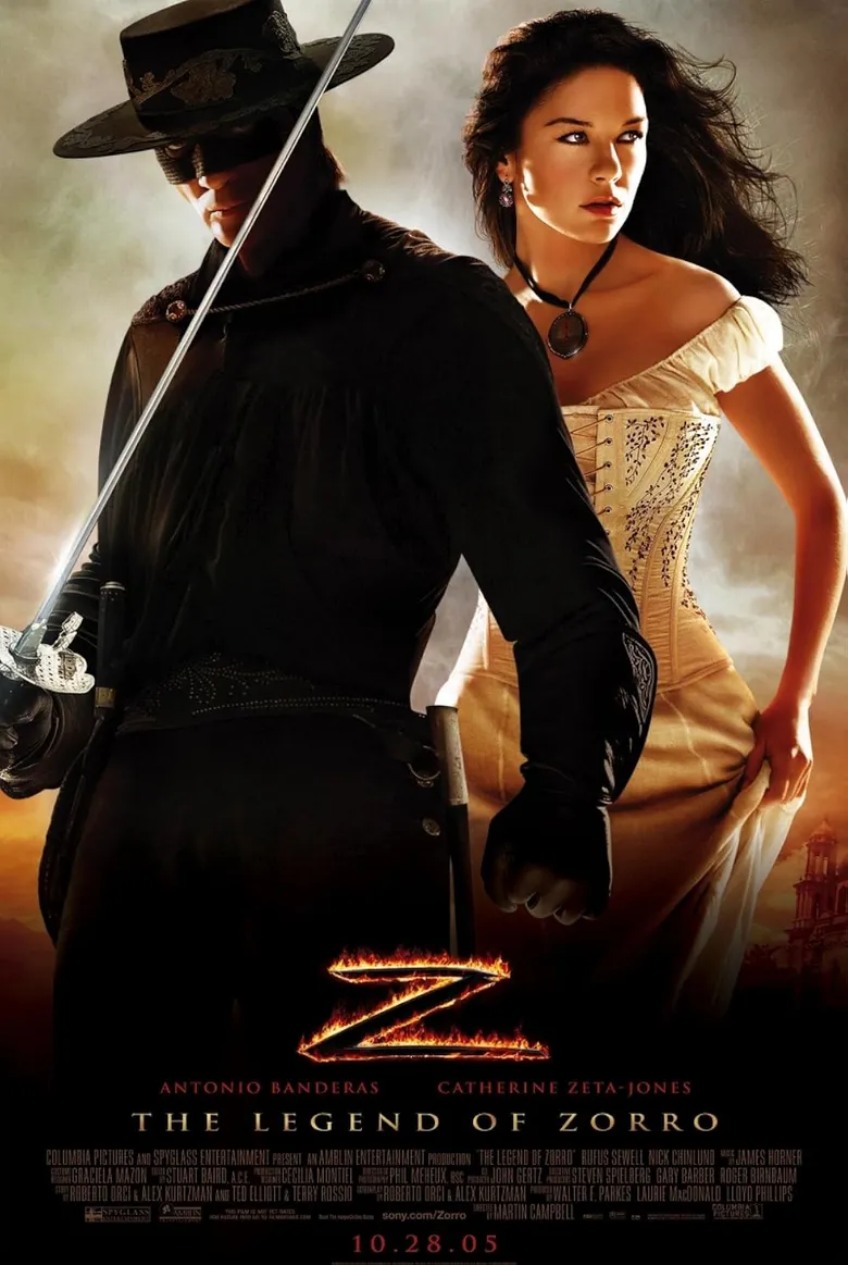 پوستر The Legend of Zorro
افسانه زورو