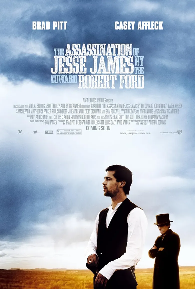 پوستر The Assassination of Jesse James by the Coward Robert Ford
قتل جسی جیمز بهدست رابرت فورد بزدل