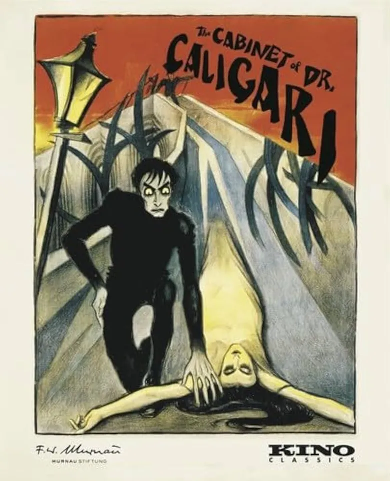 پوستر The Cabinet of Dr. Caligari
مطب دکتر کالیگاری