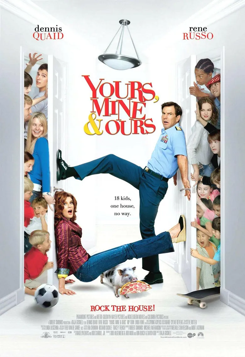 پوستر Yours, Mine & Ours
بچه های من، بچه های تو، بچه های ما