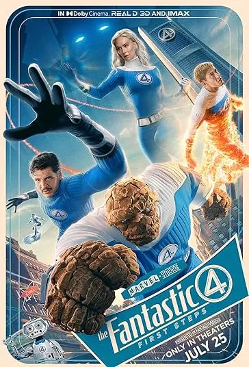 پوستر The Fantastic Four: First Steps
چهار شگفت انگیز: نخستین گام ها