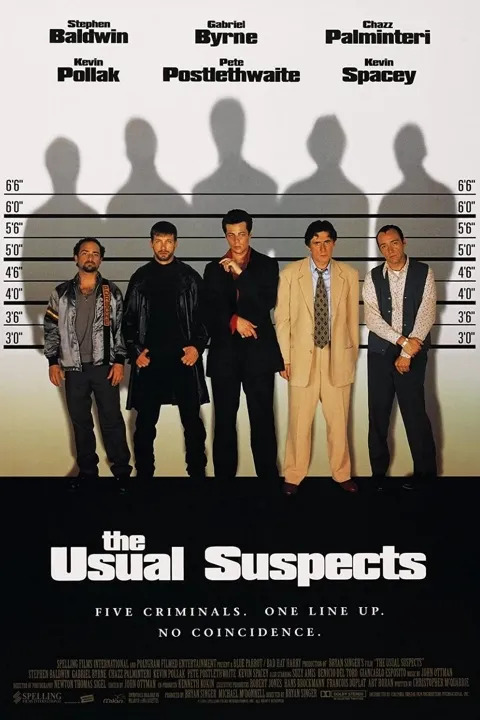پوستر مظنونین همیشگی The Usual Suspects