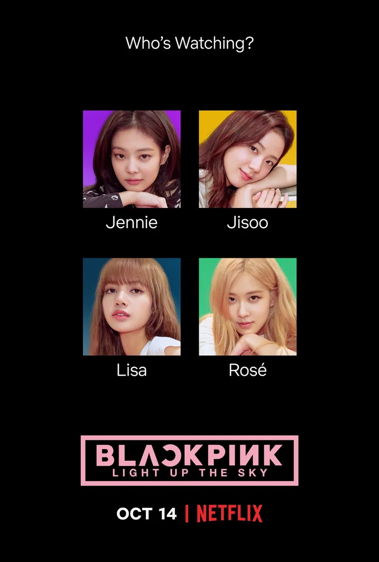 پوستر Blackpink: Light Up the Sky
بلک پینک: آسمان را روشن کن