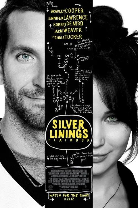 پوستر دفترچه امید بخش Silver Linings Playbook