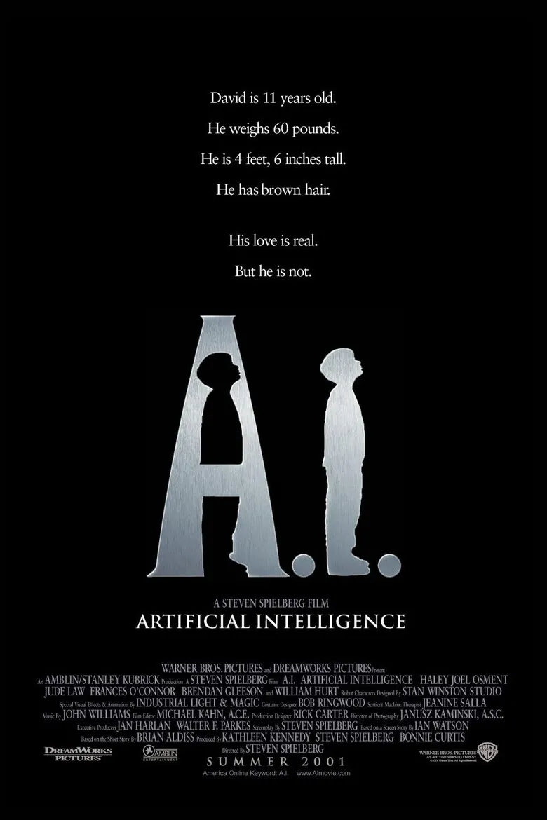 پوستر A.I. Artificial Intelligence
هوش مصنوعی