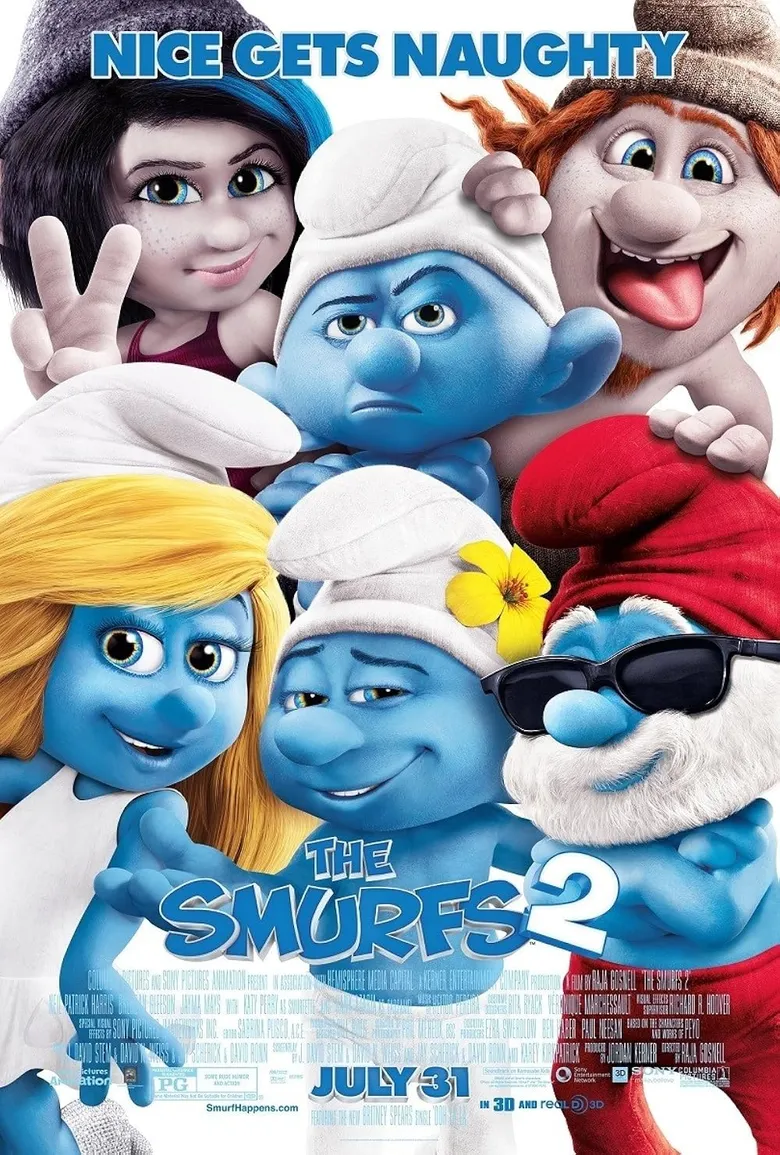 پوستر The Smurfs 2
اسمورف ها