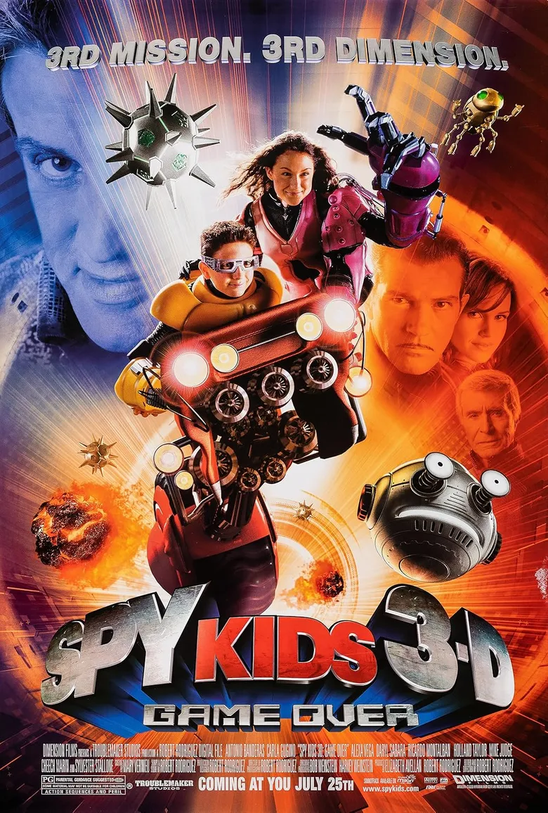 پوستر Spy Kids 3-D: Game Over
بچههای جاسوس ۳: بازی باخته