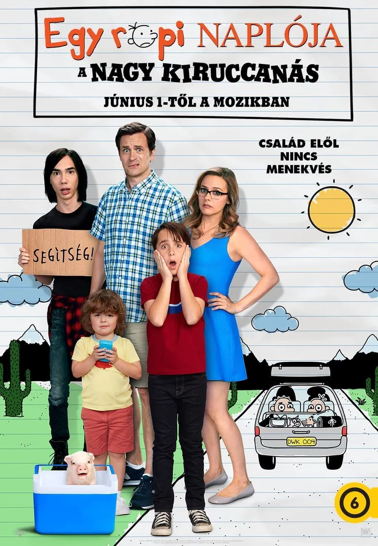پوستر Diary of a Wimpy Kid: The Long Haul
خاطرات یک بچه چلمن: مسافت طولانی