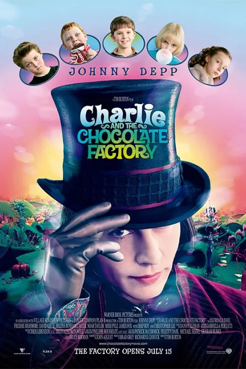 پوستر چارلی و کارخانه شکلاتسازی Charlie and the Chocolate Factory