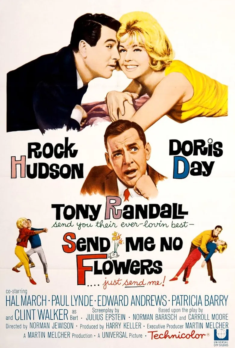 پوستر Send Me No Flowers
برایم گلی نفرست