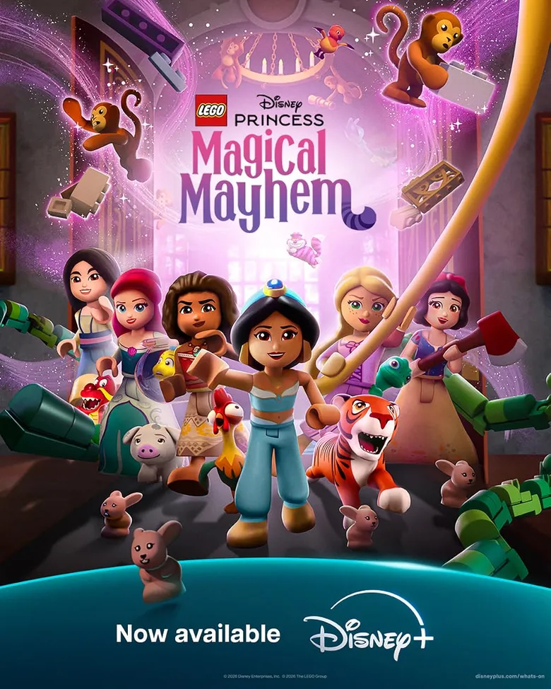 پوستر Lego Disney Princess: Magical Mayhem
لگو پرنسس های دیزنی: دردسر جادویی
