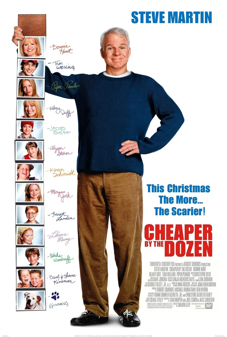 پوستر Cheaper by the Dozen
دو جینش ارزان تر است