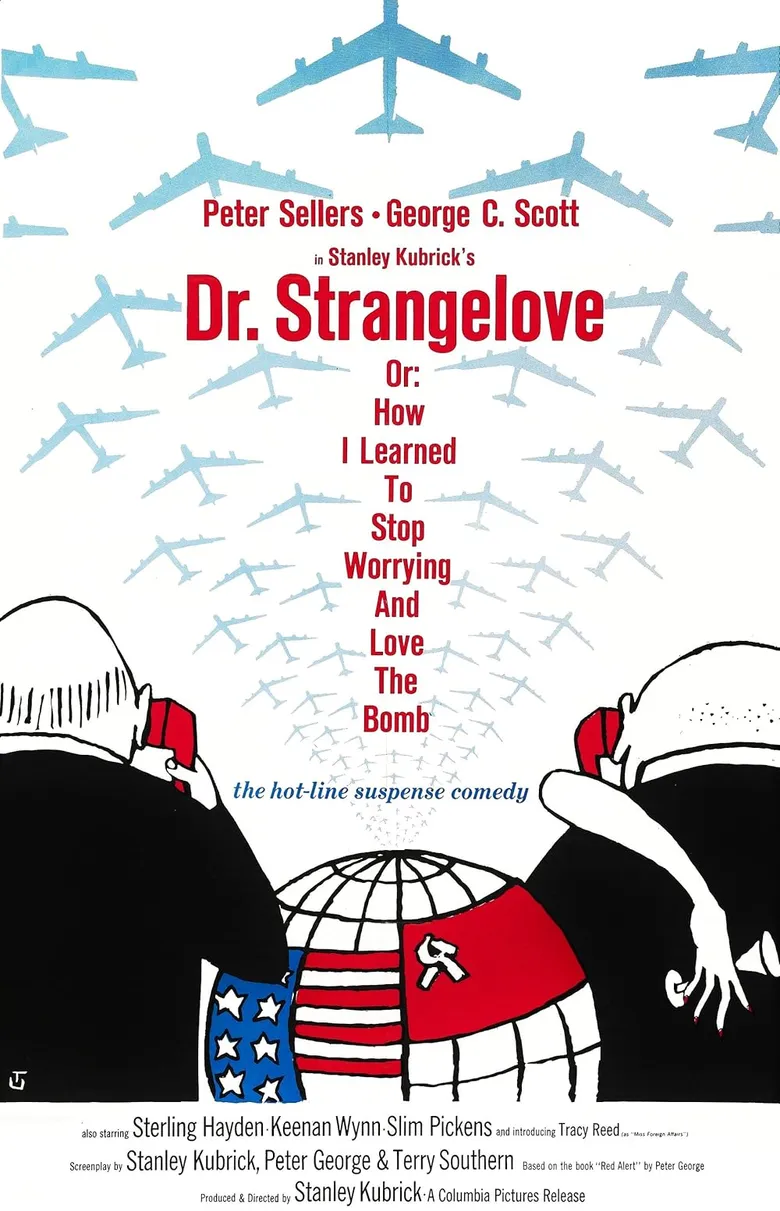 پوستر Dr. Strangelove or: How I Learned to Stop Worrying and Love the Bomb
دکتر استرنجلاو