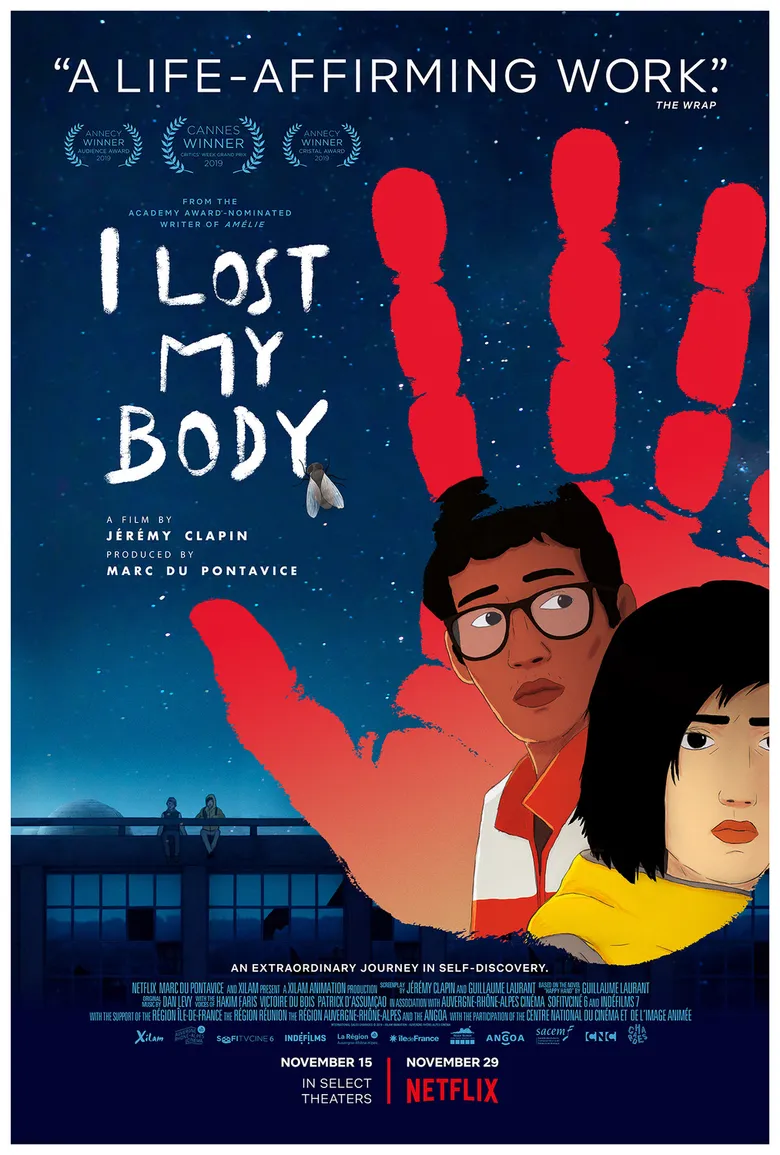 پوستر I Lost My Body
بدنم را گم کردم