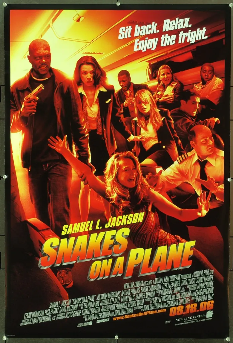 پوستر Snakes on a Plane
مارها در هواپیما
