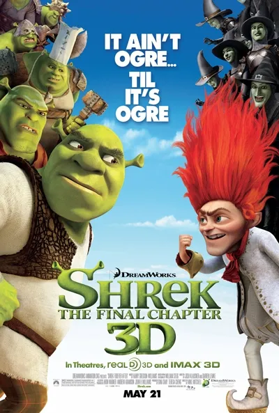 پوستر شرک برای همیشه ، شرک ۴ ، Shrek Forever After