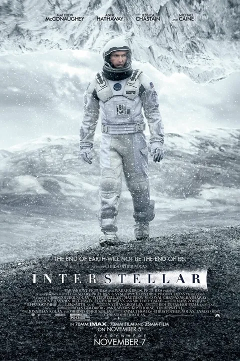 پوستر میان ستاره ای ، درمیان ستارگان Interstellar