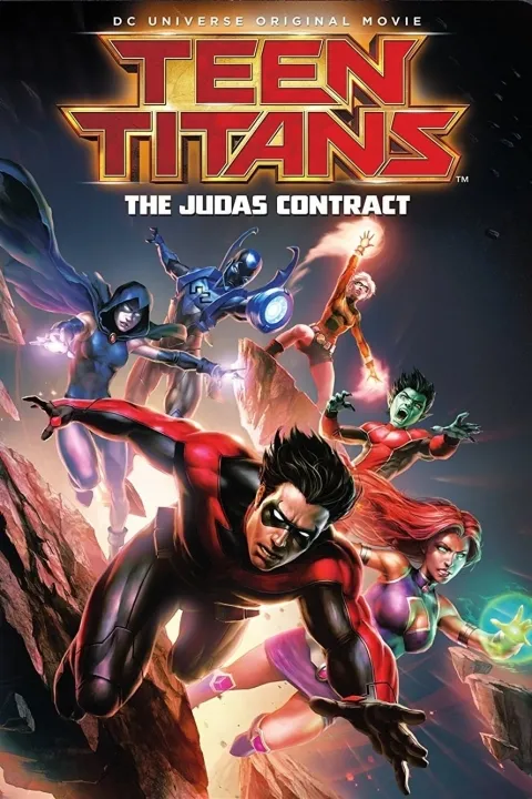پوستر تایتانهای نوجوان: قرارداد یهودا Teen Titans: The Judas Contract
