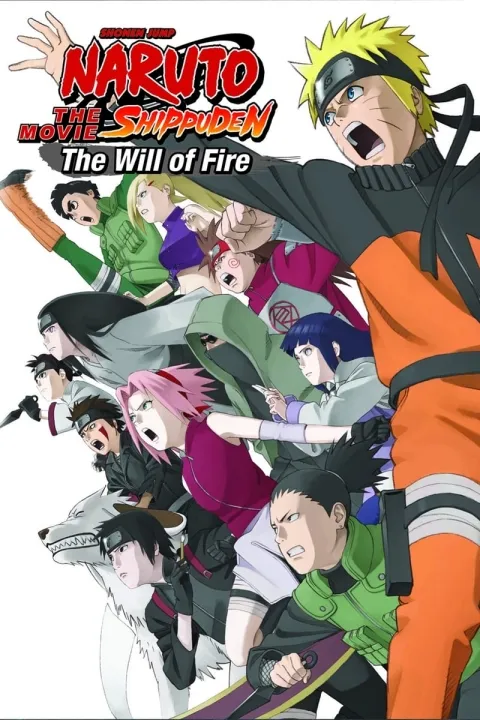 پوستر فیلم ناروتو شیپودن: اراده آتش Naruto Shippuden the Movie: The Will of Fire
