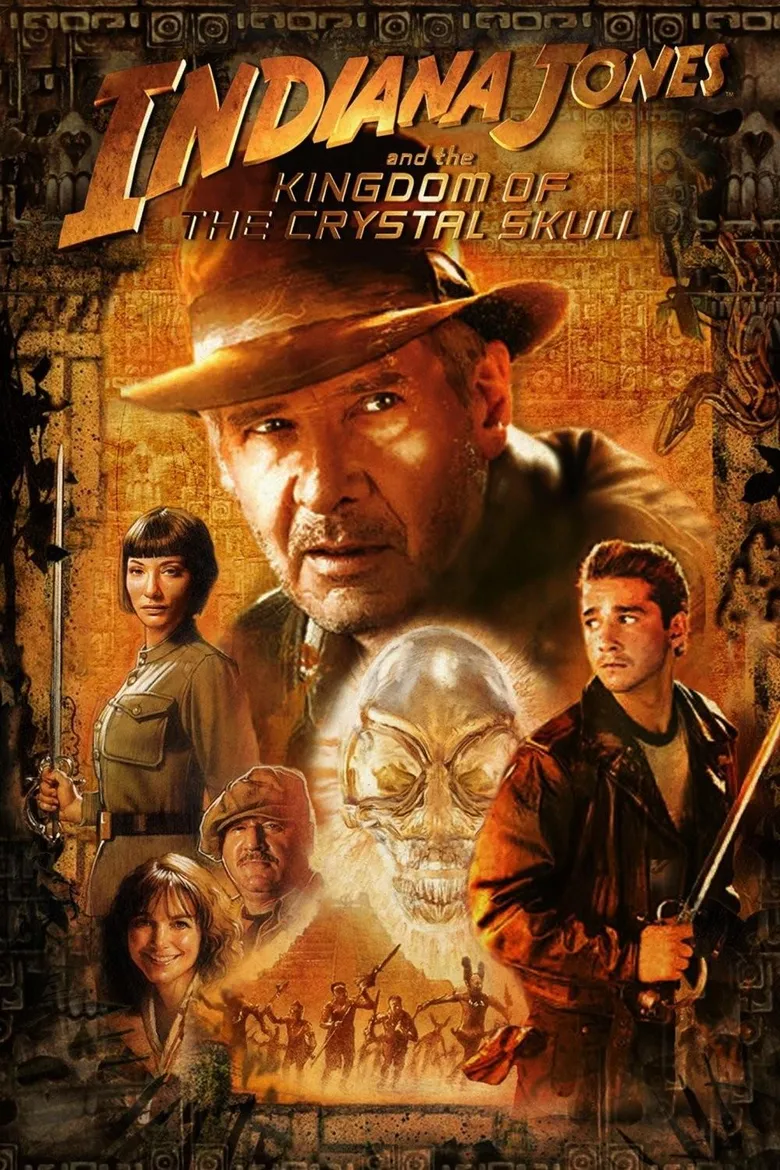 پوستر Indiana Jones and the Kingdom of the Crystal Skull
ایندیانا جونز و قلمرو جمجمه بلورین