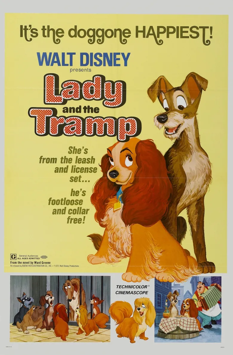 پوستر Lady and the Tramp
لیدی و بانو