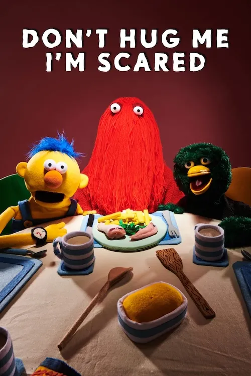 پوستر Don’t Hug Me I’m Scared
بغلم نکن من می ترسم