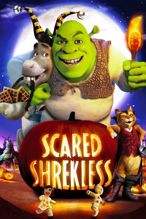 پوستر شرک در جشن هالووین Scared Shrekless