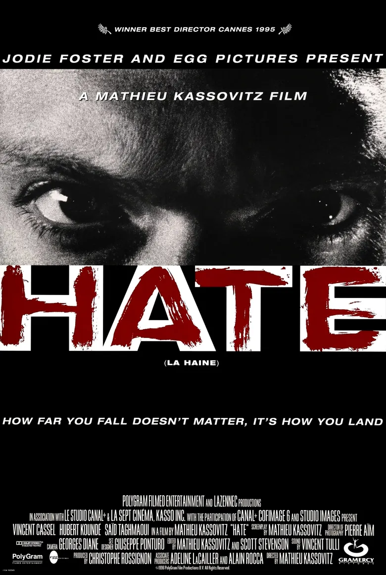 پوستر La Haine
نفرت