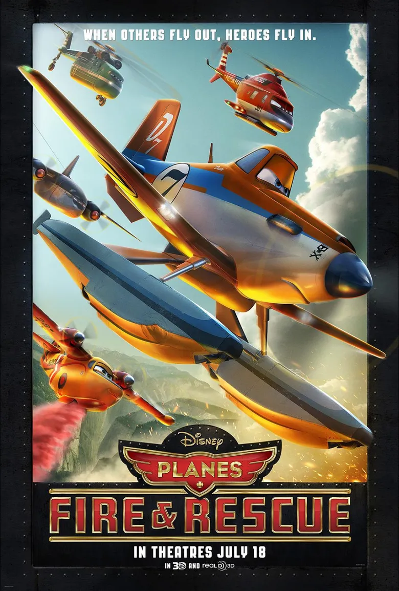 پوستر Planes: Fire & Rescue
هواپیما ها:آتش و نجات