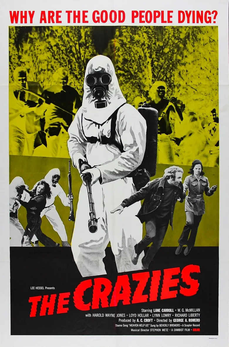 پوستر The Crazies 1973
دیوانه ها
