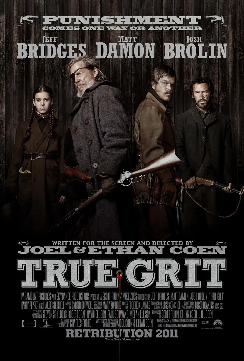 پوستر True Grit
شهامت واقعی