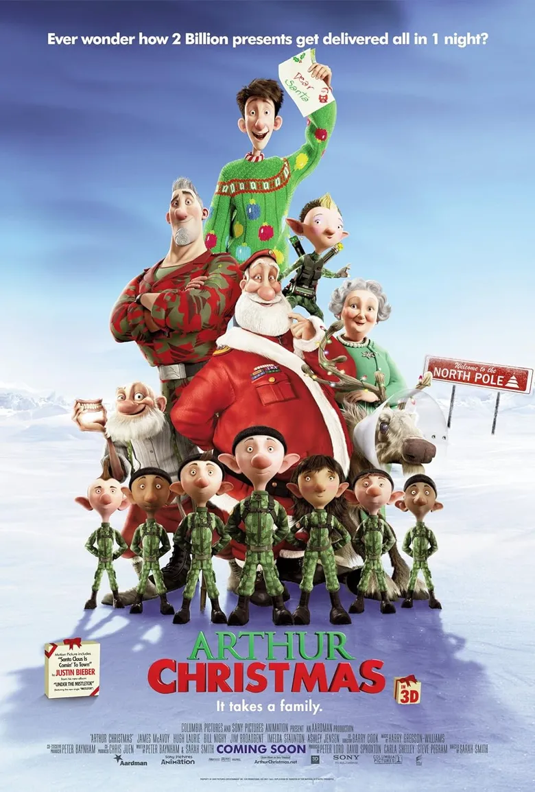 پوستر Arthur Christmas
آرتور کریسمس