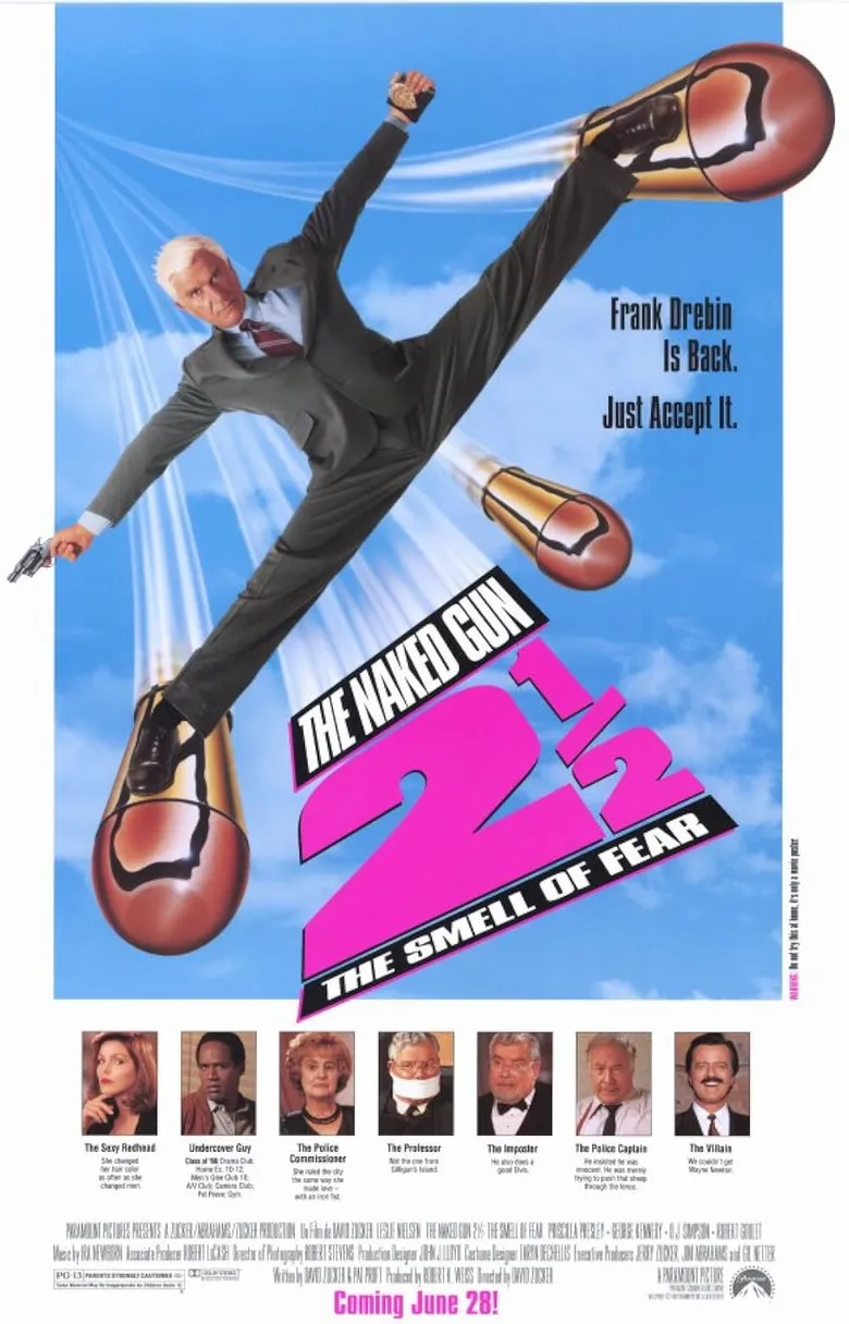 پوستر The Naked Gun 2½: The Smell of Fear
سلاح عریان دو و یک دوم: بوی ترس
