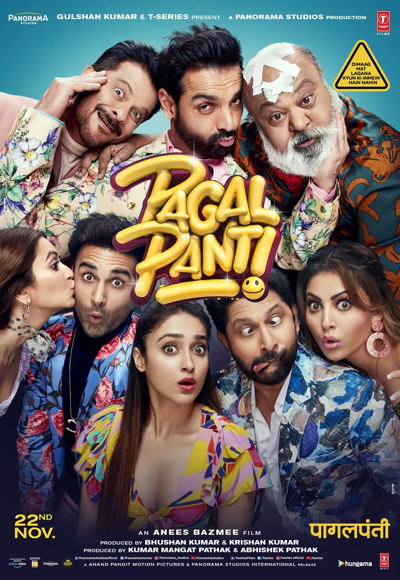 پوستر Pagalpanti
دیوونه بازی