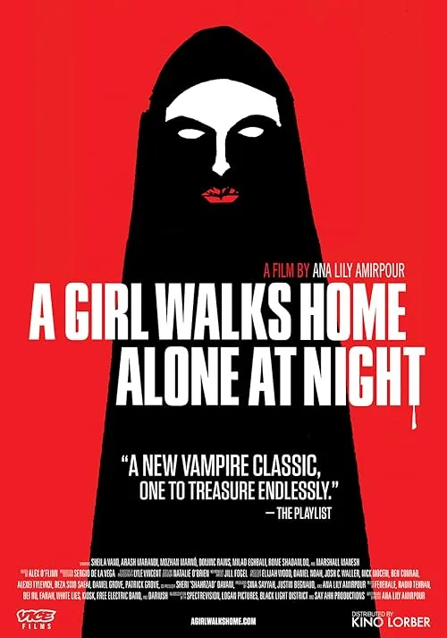 پوستر A Girl Walks Home Alone at Night
دختری در شب تنها به خانه میرود