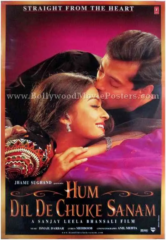 پوستر hum dil de chuke sanam
من قلبم را برای محبوبم می فرستم