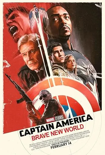 پوستر Captain America: Brave New World
کاپیتان آمریکا: دنیای جدید شگفت انگیز