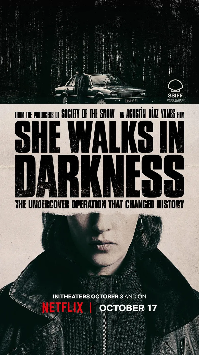 پوستر She Walks in Darkness
او در تاریکی قدم میزند