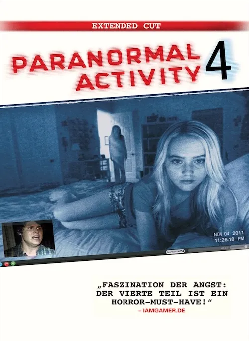 پوستر Paranormal Activity 4
فعالیت فراطبیعی ۴