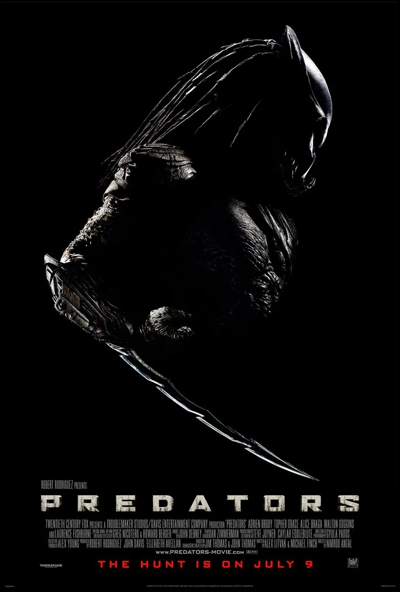 پوستر Predators
غارتگران