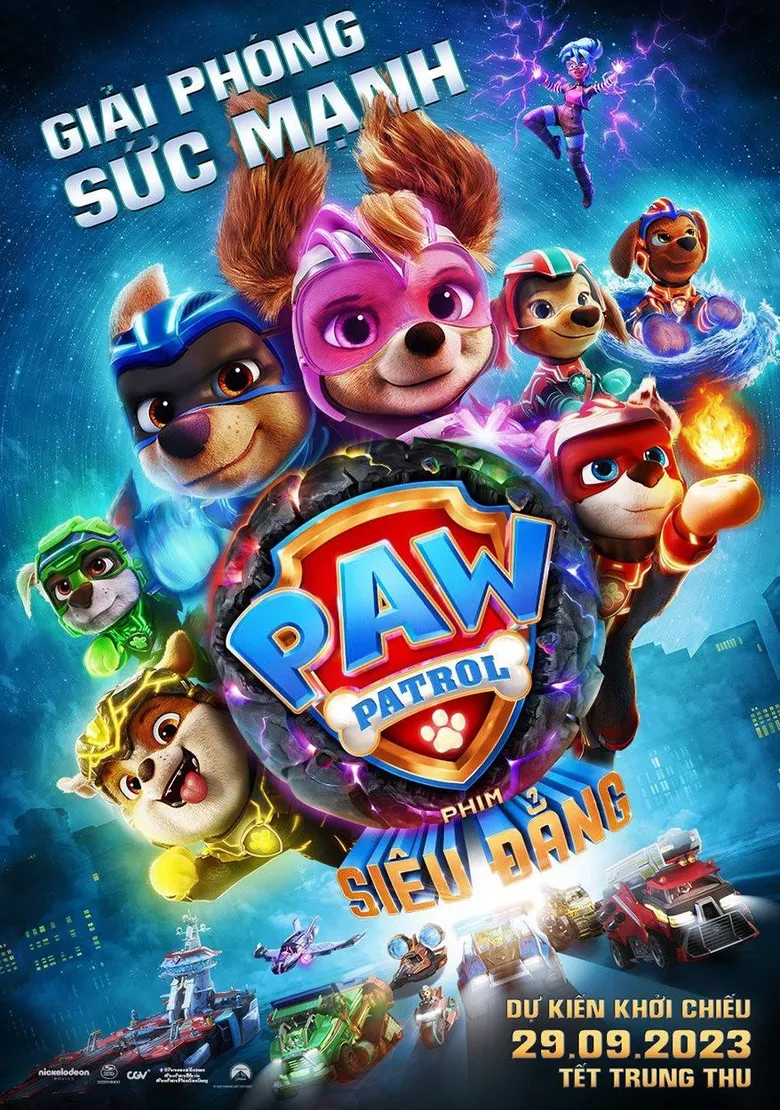 پوستر PAW Patrol: The Mighty Movie
سگ های نگهبان: فیلم بزرگ