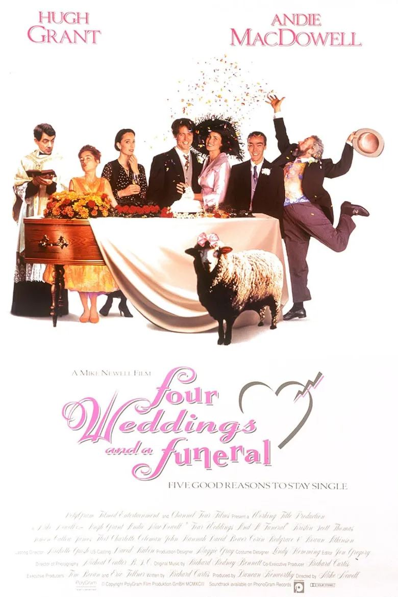پوستر Four Weddings and a Funeral
چهار عروسی و یک تشییع جنازه