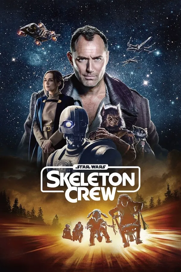 پوستر Star Wars: Skeleton Crew
جنگ ستارگان: خدمه اسکلت
