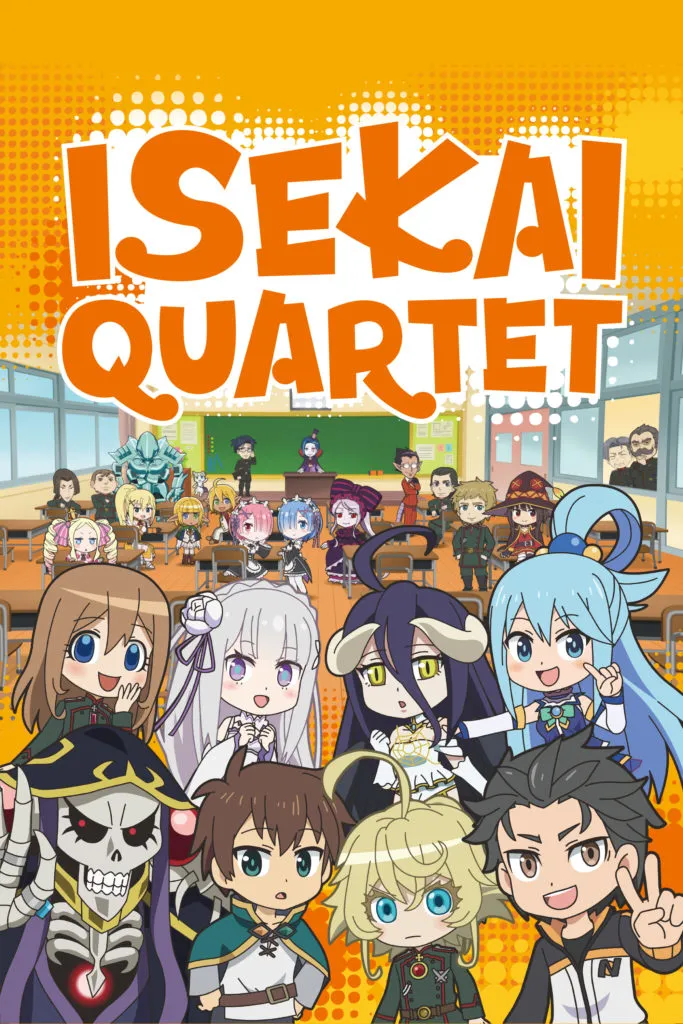 پوستر Isekai Quartet