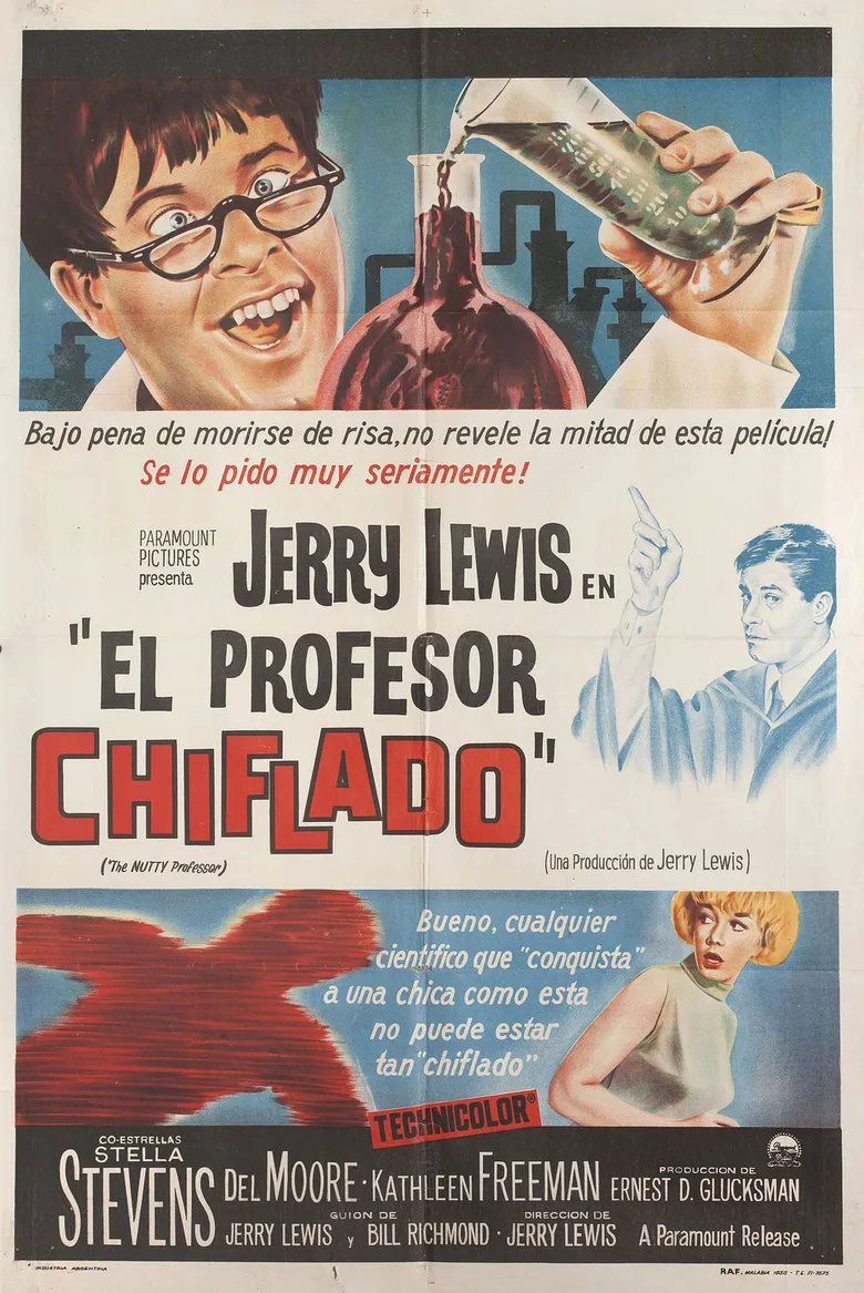 پوستر The Nutty Professor
پروفسور دیوانه